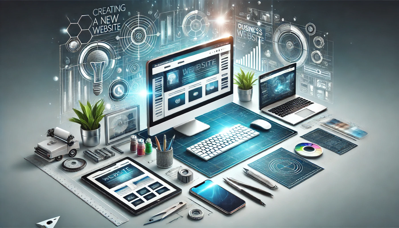 Иллюстрация показывающая преимущества успешной разработки нового сайта для роста бизнеса и привлечения клиентов  | webstart